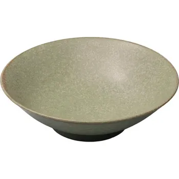 Jídelní mísa GREEN FADE 24 cm, 900 ml, zelená, keramika, MIJ