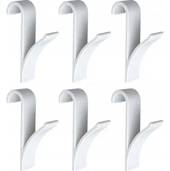 Věšák Wenko bílý Háček bez vrtání