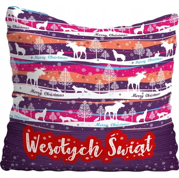 Povlak na polštářek Povlak na polštář s vánočním motivem, hvězda, 65x65 cm