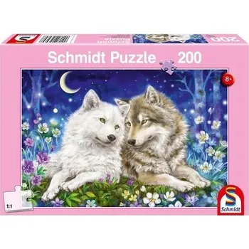Puzzle Schmidt Spiele Puzzle 200 dílů Schmidt Spiele - Puzzle Puzzle 200 dílů Roztomilí vlci