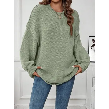 Dámský svetr SHEIN PLETENÝ SVETR OVERSIZE (M)