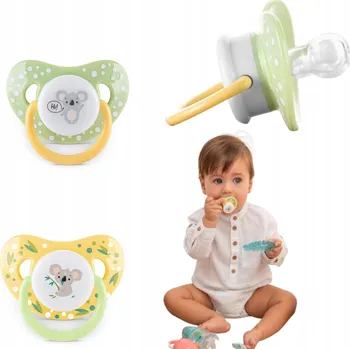 Dudlík Lorelli kulatý silikon 6 m+