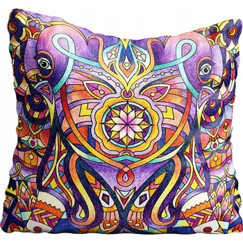 Polštář Povlak na polštář slon 45x45 cm 410