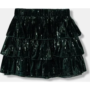 Dívčí sukně Dětská sukně United Colors of Benetton 4OZGC002M.G.Seasonal zelená 79X, vel. 122