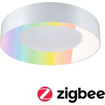 PAULMANN LED stropní svítidlo Smart Home Zigbee 3.0 Casca IP44 RGBW+ 230V 20W bílá mat