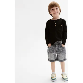 Dětská móda Reserved - Džínové kraťasy - světle šedá - 3997G-09J - 3997G-09J-92