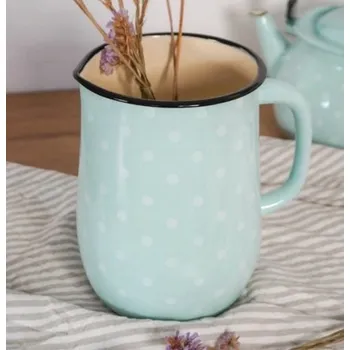 Smaltovaný džbán 2,5 l - puntíky