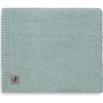 Dětská deka Jollein pletená deka do kočárku, autosedačky a kolébky 100x75 cm RIVER KNIT Ash Gr