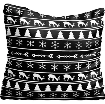 Povlak na polštářek Povlak na polštář s vánočním motivem, hvězda 45x45 cm