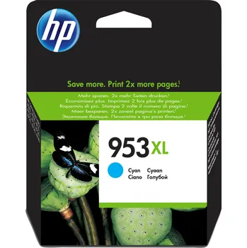 Inkoust HP 953 XL F6U16AE modrý (cyan)