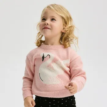 Dívčí mikina Reserved - Svetr s flitrovou aplikací - růžová - 859CF-30X - 859CF-30X-86