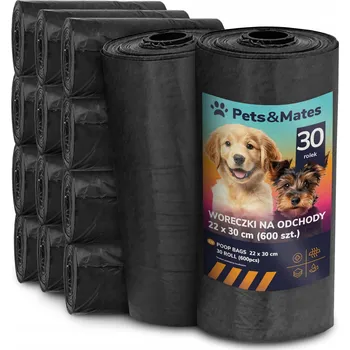 sáček na exkrement Sáčky na psí exkrementy Pets&Mates 600 ks