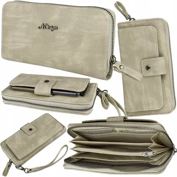 Peněženka Nový design peněženka eko kůže béžová - dámská