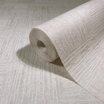 Tapeta Vliesová tapeta na zeď, reliéfní struktura, krémová, béžová, perleťová