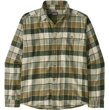 Pánská košile Pánská košile Patagonia Fjord Flannel Shirt Velikost: L / Barva: zelená