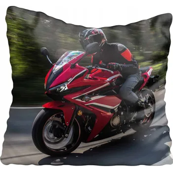 Polštář Povlak na polštář s motivem motorky 20x20 cm