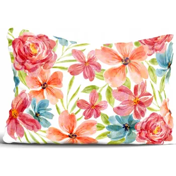 Polštář Povlak na polštář akvarel 50x90 cm
