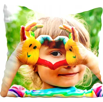 Polštář Povlak na polštář s vlastní fotografií, potiskem 40x40 cm, oboustranný potisk