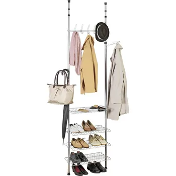 Stolování Teleskopický organizér na oblečení APOLLON, stojan do chodby WENKO