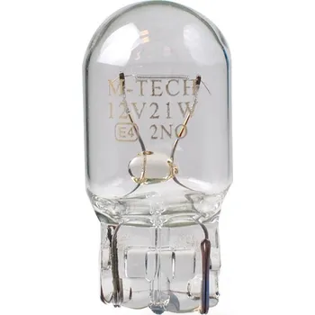 Autožárovka M-Tech Z45 Žárovka 12V 21W W3x16d sklo T20 (Z45)