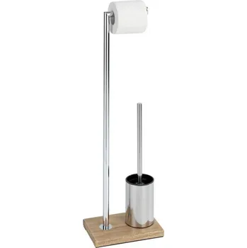 WC kartáč se stojanem na toaletní papír MARLA, 3v1, WENKO