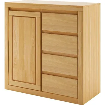 Ložnice Komoda KD411 moření výběr povrchové úpravy Bezbarvý přírodní lak