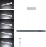 PAULMANN LED závěsné svítidlo Raiko RGBW+ stmívatelné / 19W / 6W stříbrná mat - PAULMANN P 78475