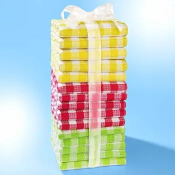 Utěrka 3Pagen 15 + 5 kuchyňských utěrek, kostka kostka Každá 40 x 60 cm.