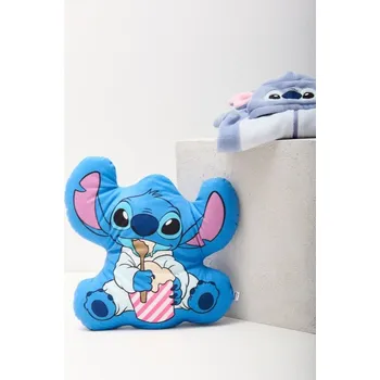 Polštář Sinsay - Dekorativní polštář Lilo & Stitch - modrá - 977FP-55X - 977FP-55X-ONE
