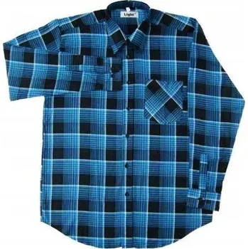 Pánská košile Flanelová košile Art-Mas Modar vel. 43 modrá