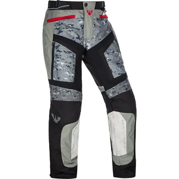 Moto kalhoty Kalhoty PSí MADERA pánské šedá/černá/červená 56