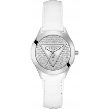 Hodinky Dámské hodinky Guess GW0745L3 ZIRKONY bílé