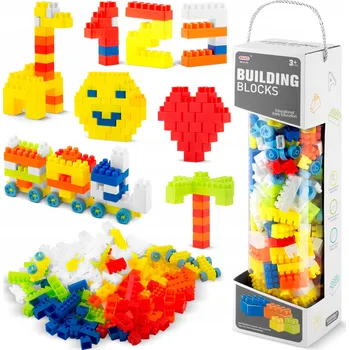 ostatní stavebnice VELKÉ PLASTOVÉ STAVEBNICE PRO DĚTI, STAVEBNICE V KONTEJNERU