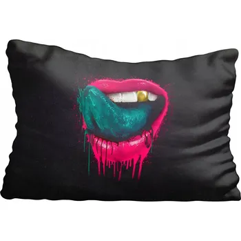 Polštář Povlak na polštář rty 70x90 cm