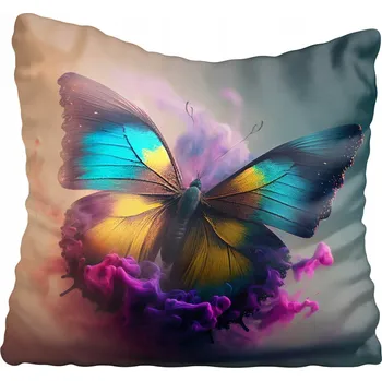Polštář Povlak na polštář motýl 40x40 cm AB04