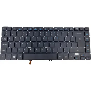 Náhradní klávesnice pro notebook NOVÁ KLÁVESNICE ACER TRAVELMATE P648-G2-M P648-M ANGLICKÁ