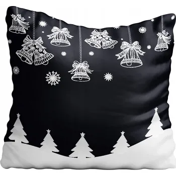 Polštář Povlak na polštář s vánočním motivem, hvězda 50x50 cm