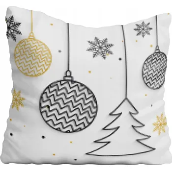 Polštář Povlak na polštář Vánoce 50x50 cm