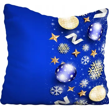 Polštář Povlak na polštář s vánočním motivem, hvězda 50x50 cm