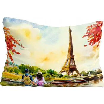 Polštář Povlak na polštář Akvarel 40x80 cm