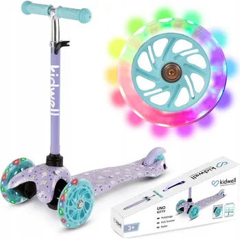 Koloběžka Tříkolová balanční koloběžka KIDWELL UNO KITTY