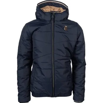 Sport Dětská jezdecká bunda HKM Mia deep blue (134/140)