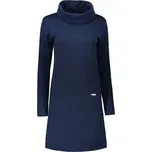 Šaty KIXMI OKTAVIA TMAVĚ MODRÉ, velikost: XS