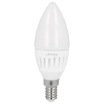 Žárovka LED žárovka E14 5W 3000K 700lm 170-250V C37 SVÍČKA