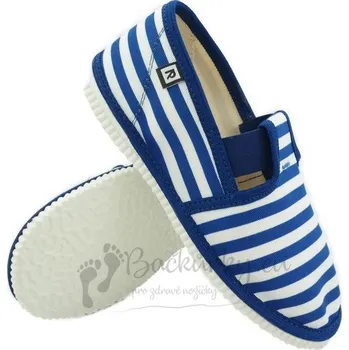 Chlapecké bačkory Dětské pantofle RAK 943022 - Modrý pásek - vel. 29,5