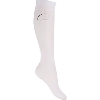 Jezdecké oblečení Podkolenky HKM Team white (39-42)