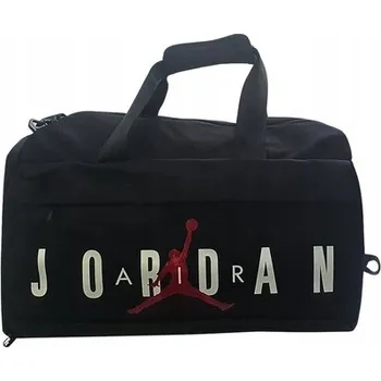 Sportovní taška Sportovní taška AIR Jordan Duffle Bag tréninková taška do posilovny černá 49L