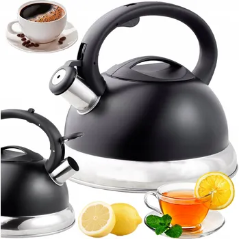 Varná konvice Tradiční ocelová Konvice Koko 3 l černá