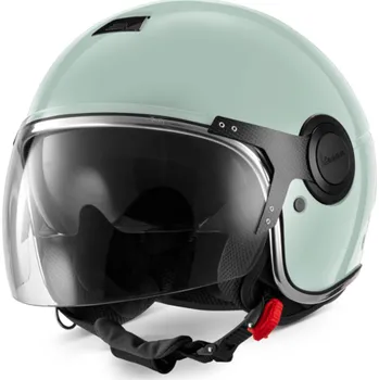 Helma na motorku Přilba Vespa ARGENTARIO otevřená zelená XS (54-55)