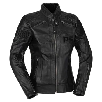 Moto oblečení Bunda PSí DESTRA kožená dámská černá 40